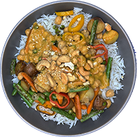 Vegetable Korma with Basmati Rice Subscription