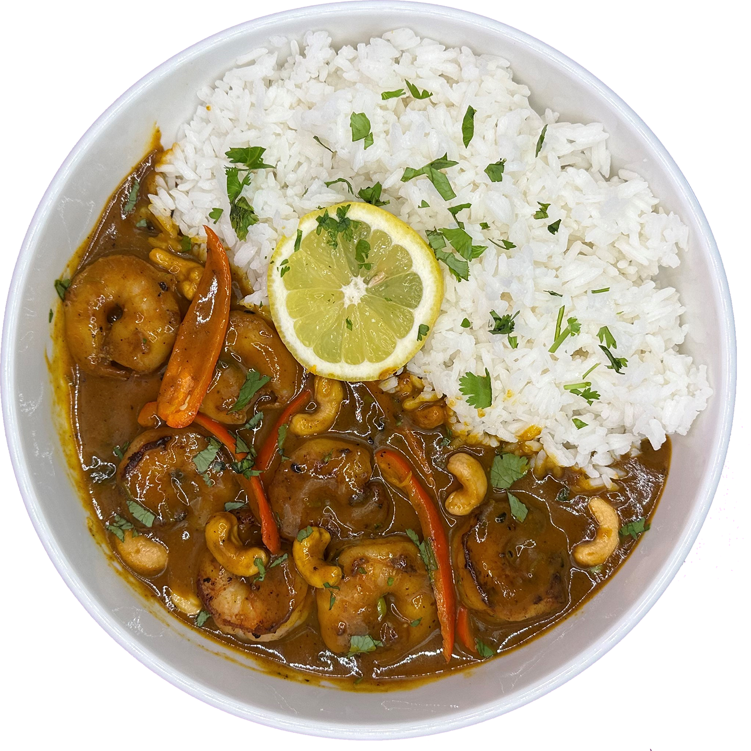 Shrimp Vindaloo with Basmati Rice