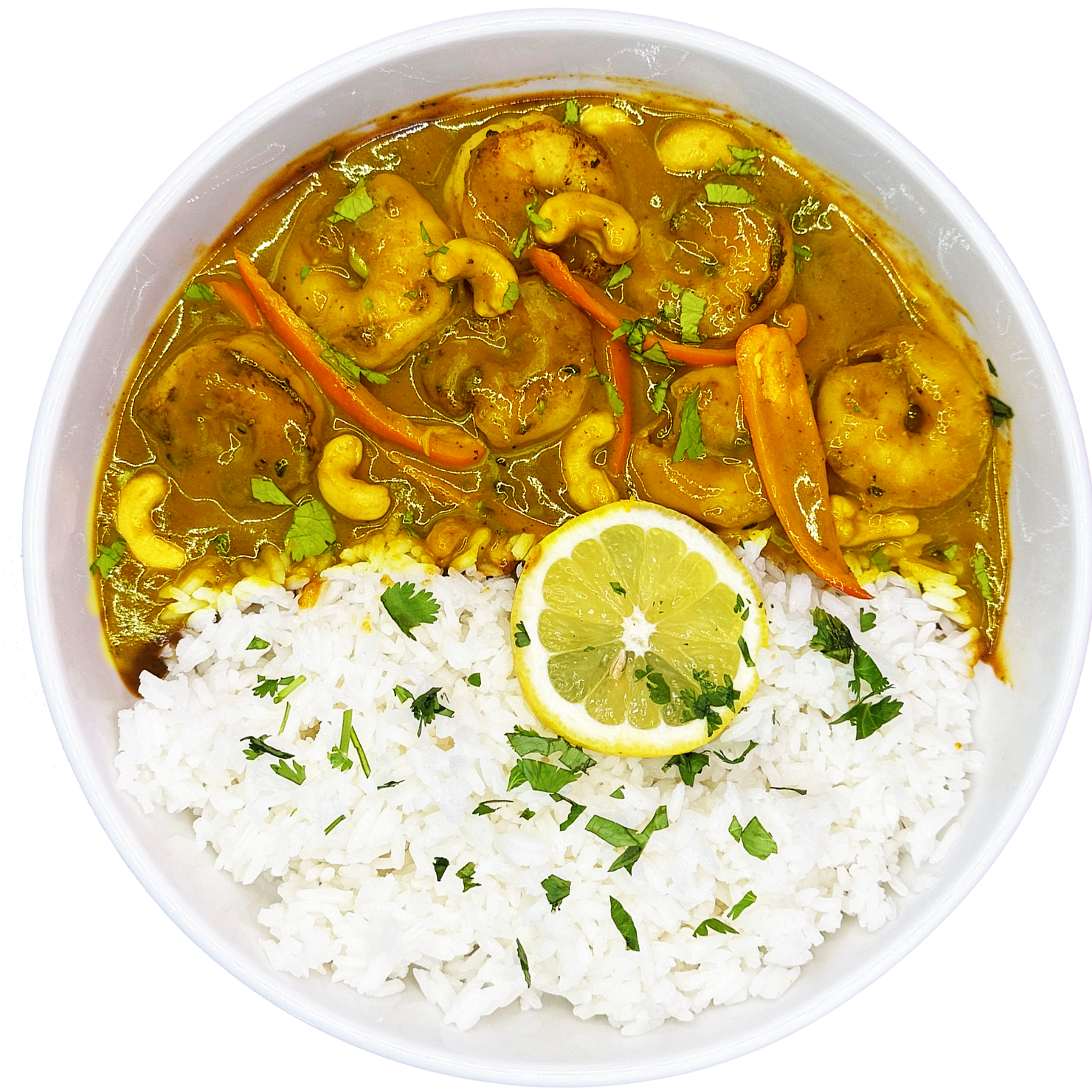 Shrimp Curry with Basmati Rice