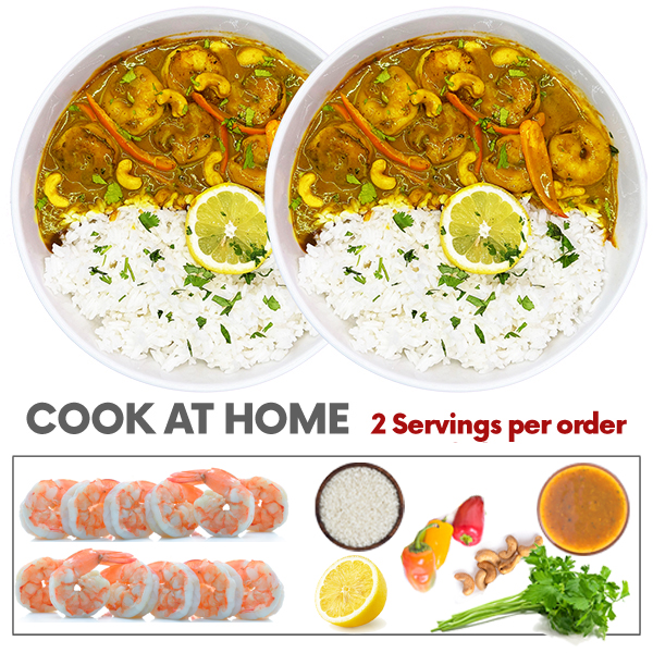 Shrimp Curry with Basmati Rice