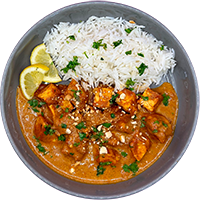 Chicken curry with Basmati Rice