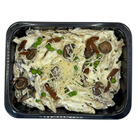 Pasta Alfredo with Mushrooms